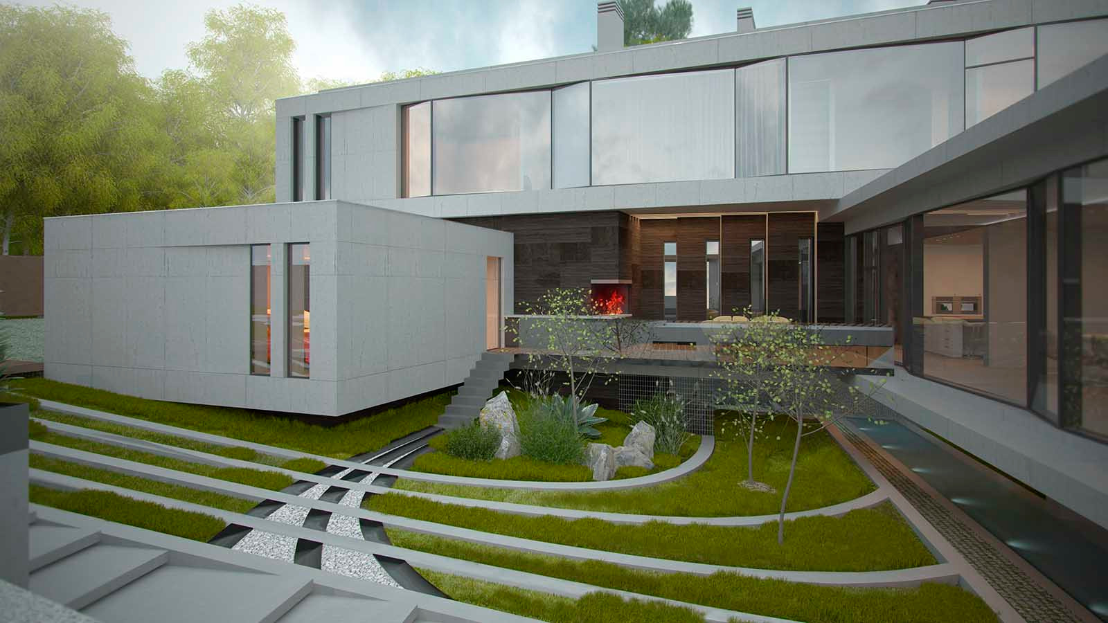 Частная усадьба