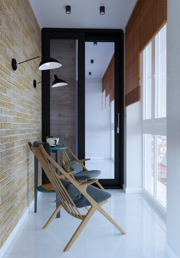 Проект кухни-гостиной в ЖК "Арт Сити"