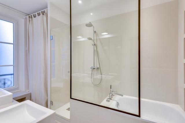 R&eacute;novation totale modern-badezimmer