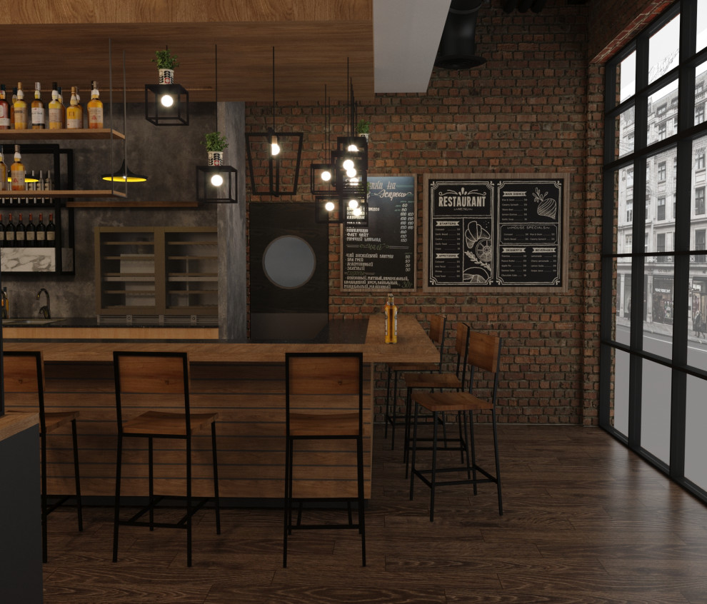 Ресторан в стиле Лофт