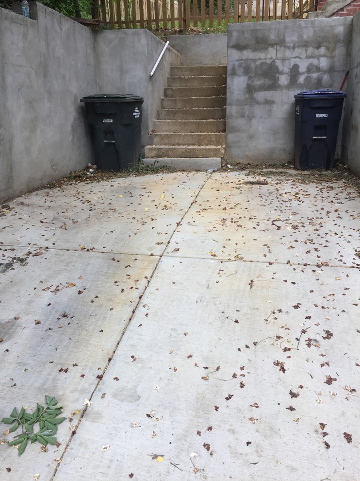How can this driveway get a facelift?