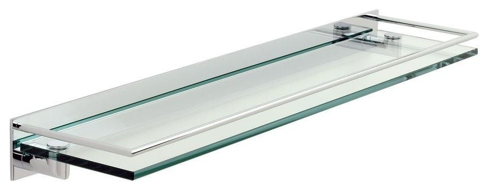 Surface 24" Gallery Rail Shelf in Polished Chrome