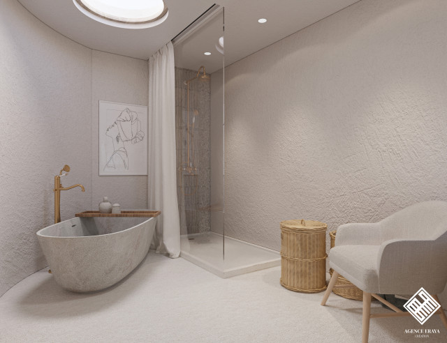 - SALLE DE BAIN - skandinavisch-badezimmer
