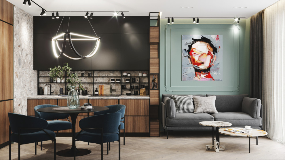 Гостиная-Кухня