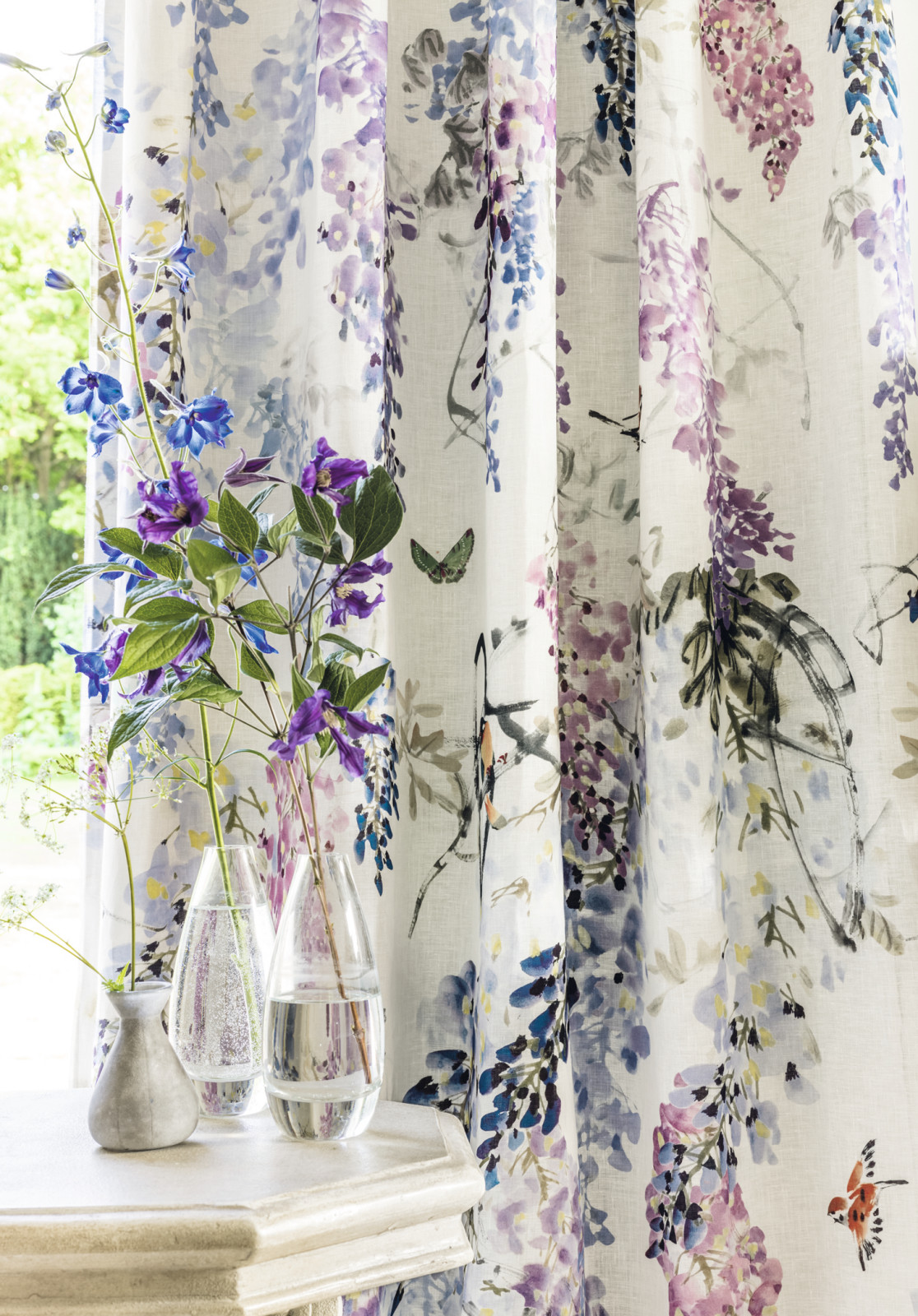 Ткани и обои Waterperry от Sanderson