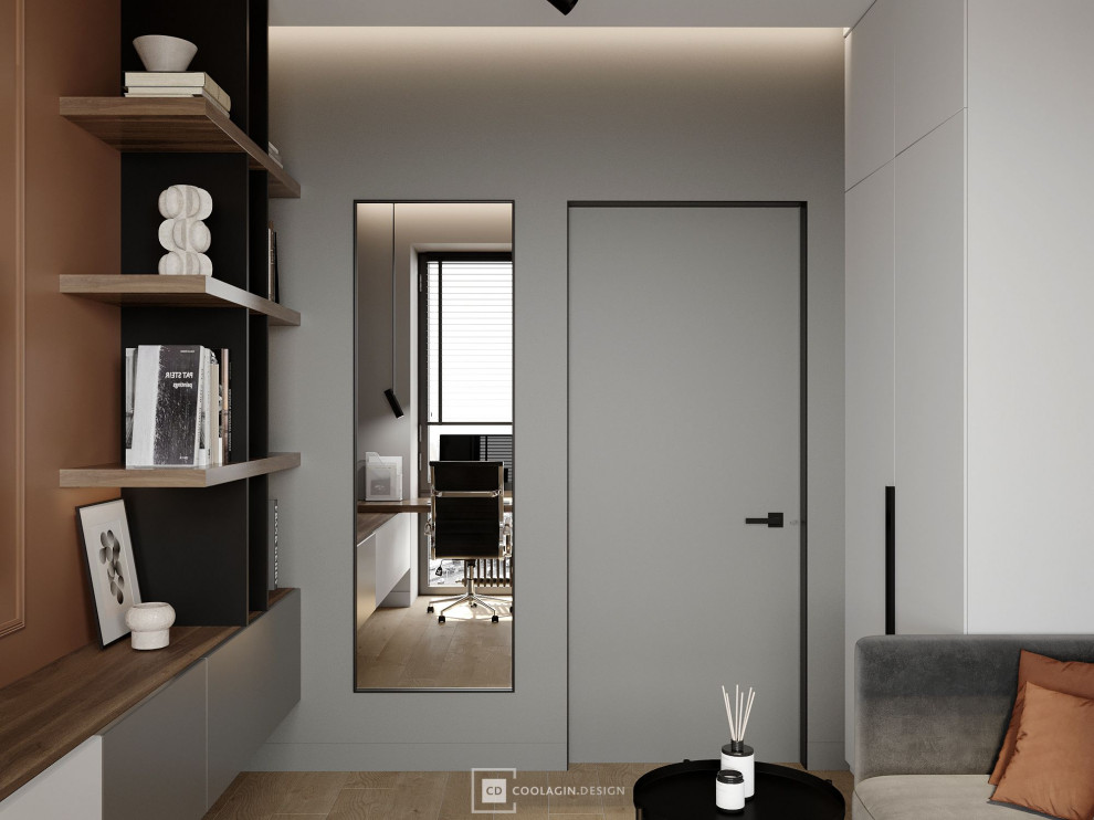 Стильная квартира с панорамными окнами даже в санузле