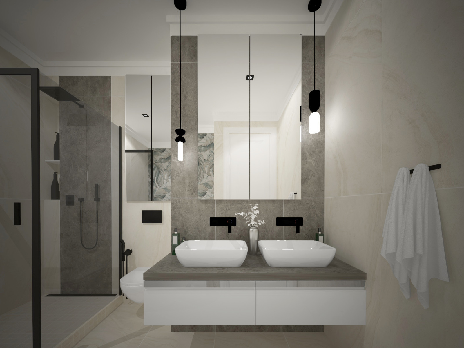 Квартира в современном стиле. ЖК "Остров"