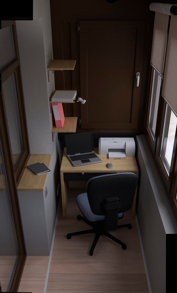 Проект однокомнатной квартиры 42м.кв