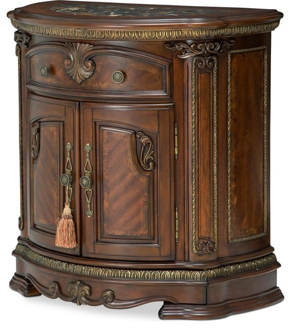 AICO Michael Amini Bella Nightstand Victorian Nightstands