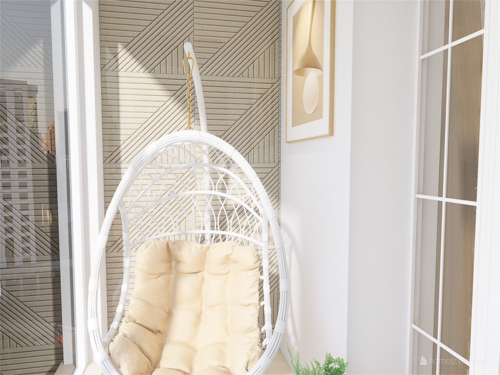 кухня-гостиная в стиле минимализм