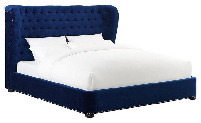 3ft blue single leather bed frame diamond blue bed boys bed