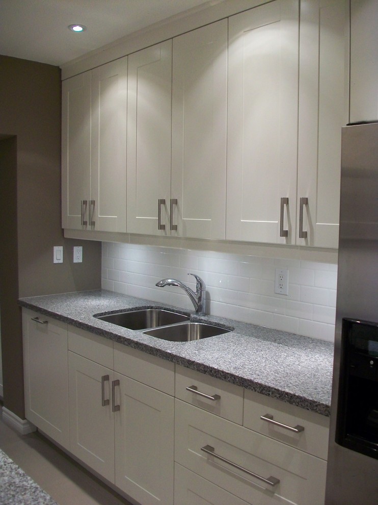 IKEA Kitchen - Adel White - Kitchen - Toronto - by Home Reborn