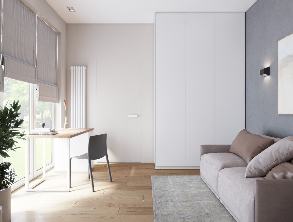 Загородный дом в стиле минимализм