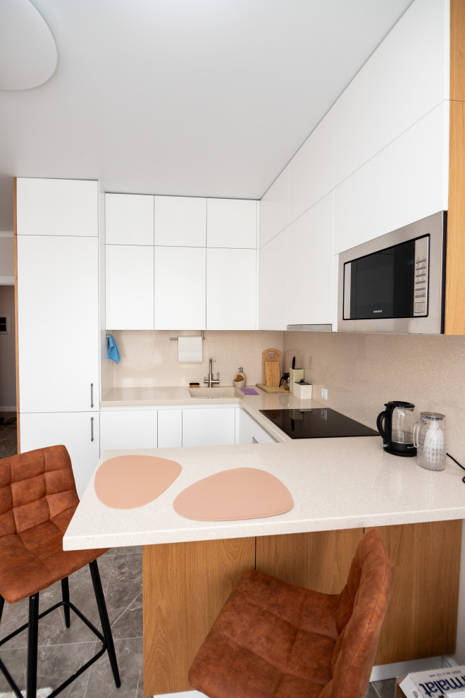 Современная кухня в минималистичном стиле