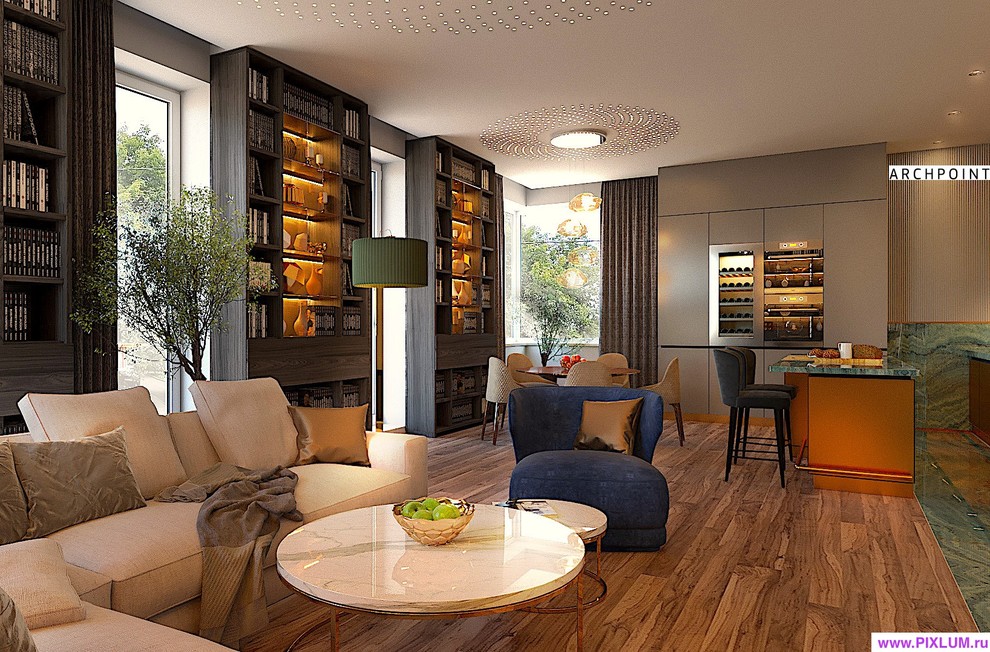 Идеи Дизайна с использованием новых светотехнических панелей PIXLUM