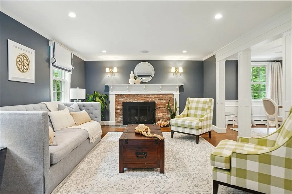 Winchester Classic Colonial Home staging