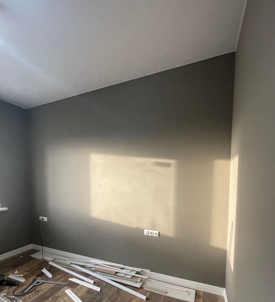 Как замаскировать неровные стены со стыками обоев? | Houzz Россия