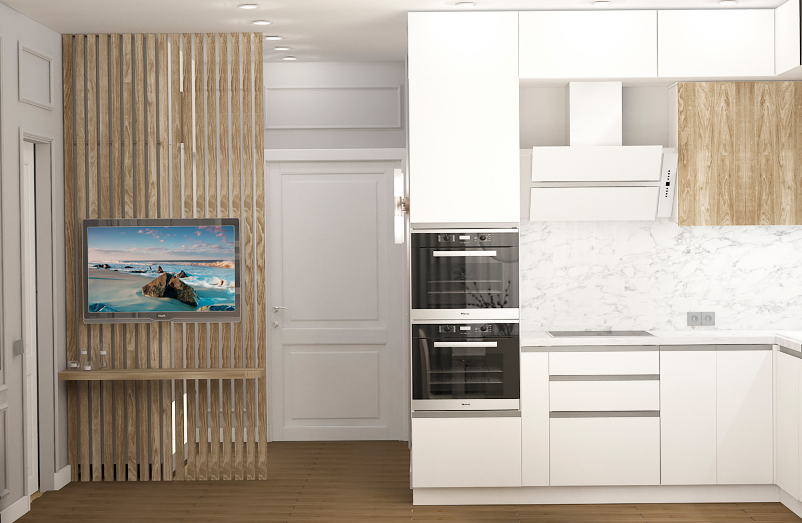 Малогабаритная квартира для молодой девушки