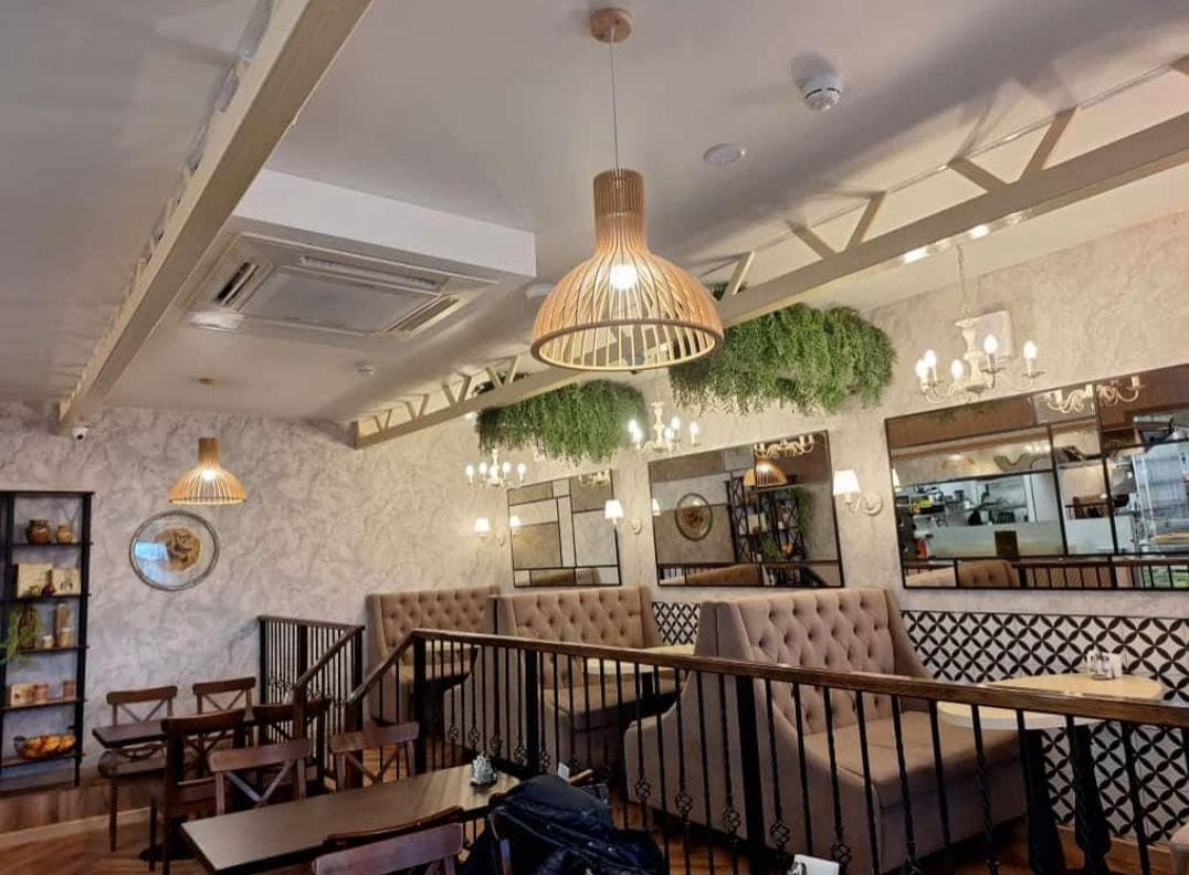 Проект кафе "Итальянский дворик", г. Москва