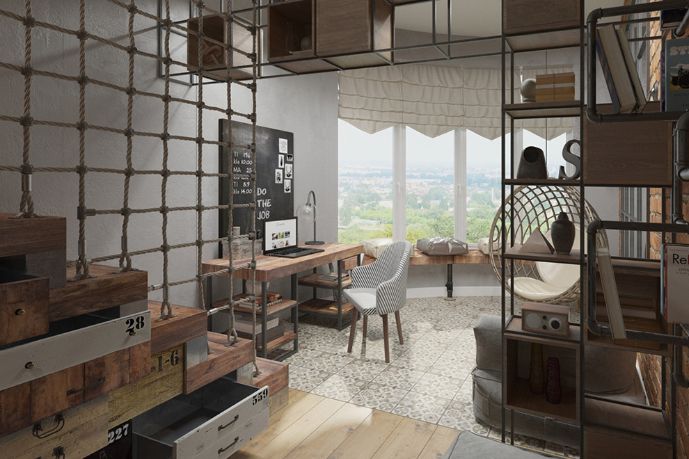 рендеринг комнаты подростка