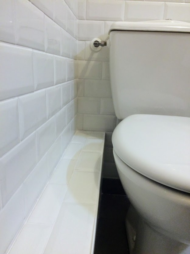 WC: Embellissement d'un coin toilettes totalement dénué de charmes