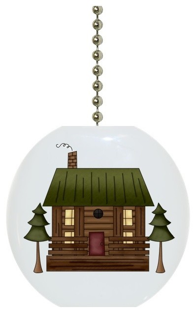 Log Cabin Ceiling Fan Pull