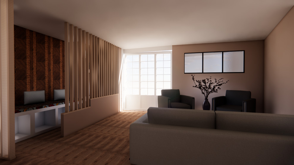 STE GENEVIEVE - Projet Kati | aménagement salon 22m²