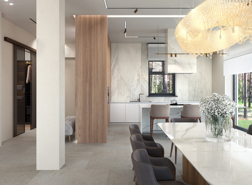 Дом в соснах