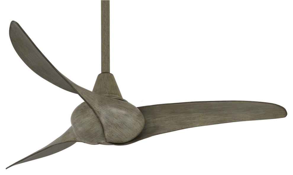 Wave 44" Ceiling Fan, Driftwood Transitional Ceiling Fans by The