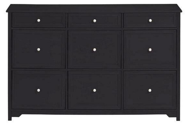 Oxford 3 Plus 6 File Chest Transitional Filing Cabinets By