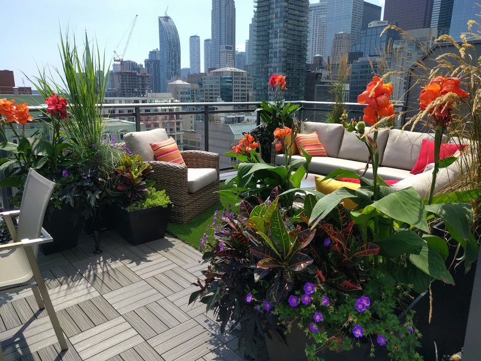 Canadian Collection Condo Balcony Flooring Modern Balcony Toronto by CONDO KANDY
