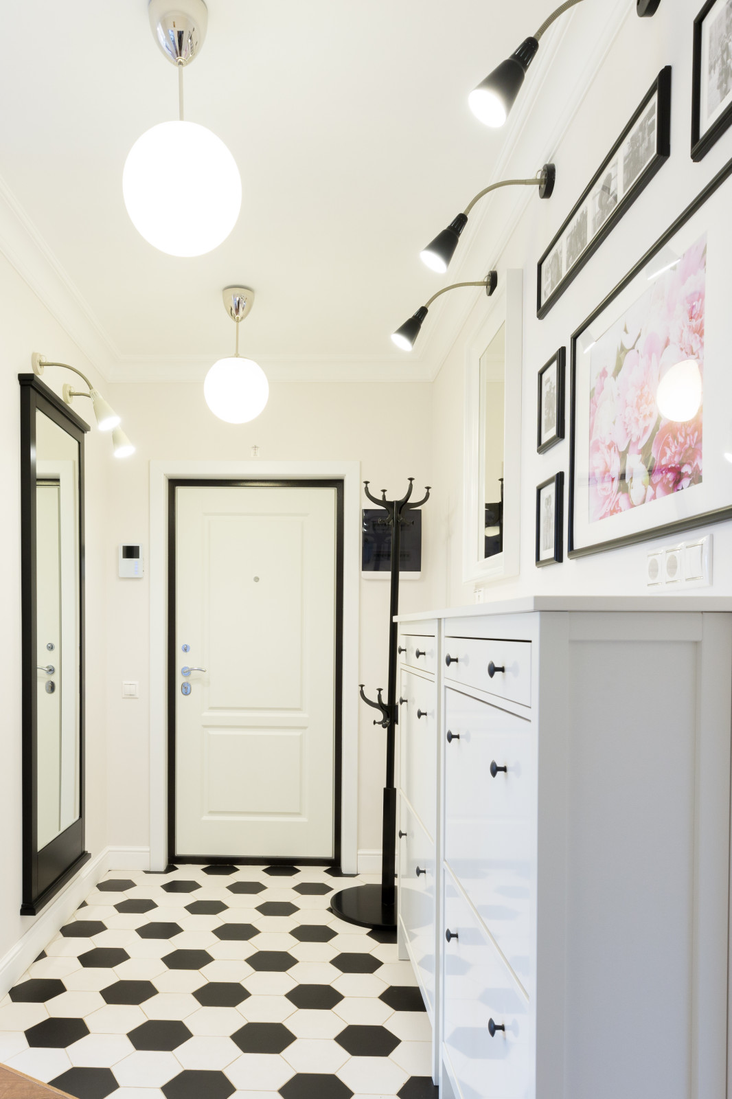 Квартира в доме серии П44 в Скандинавском стиле