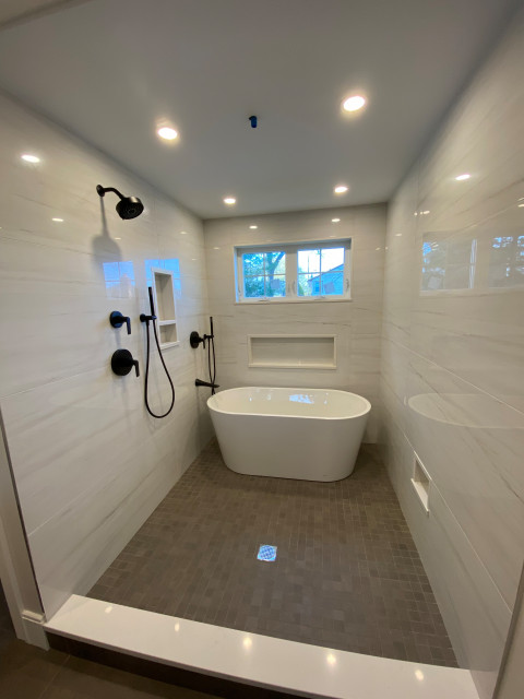 Trapelo Rd transitional-bathroom