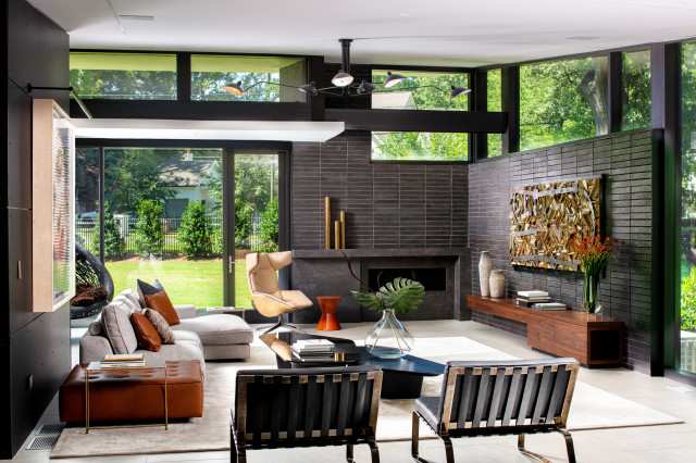 Custom Home 6 contemporary-living-room