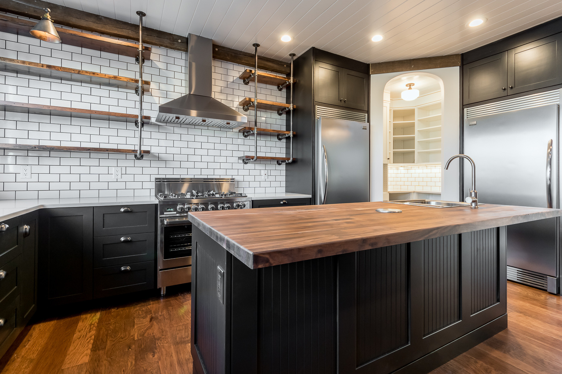 Modern Industrial Kitchen/Dining /Family Room St Joseph