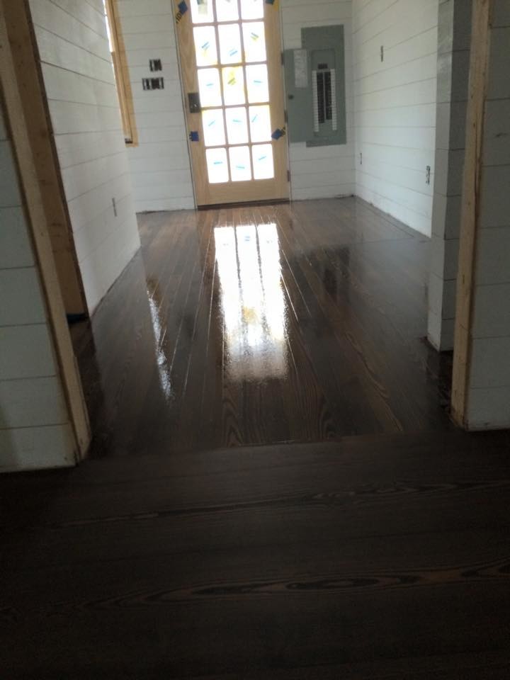 Inspiration for a transitional home design remodel in Charlotte