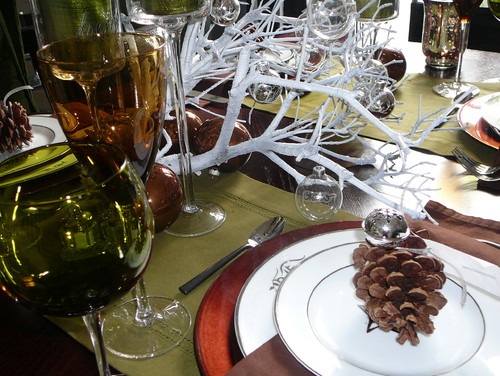 WINTER HOLIDAY TABLESCAPE