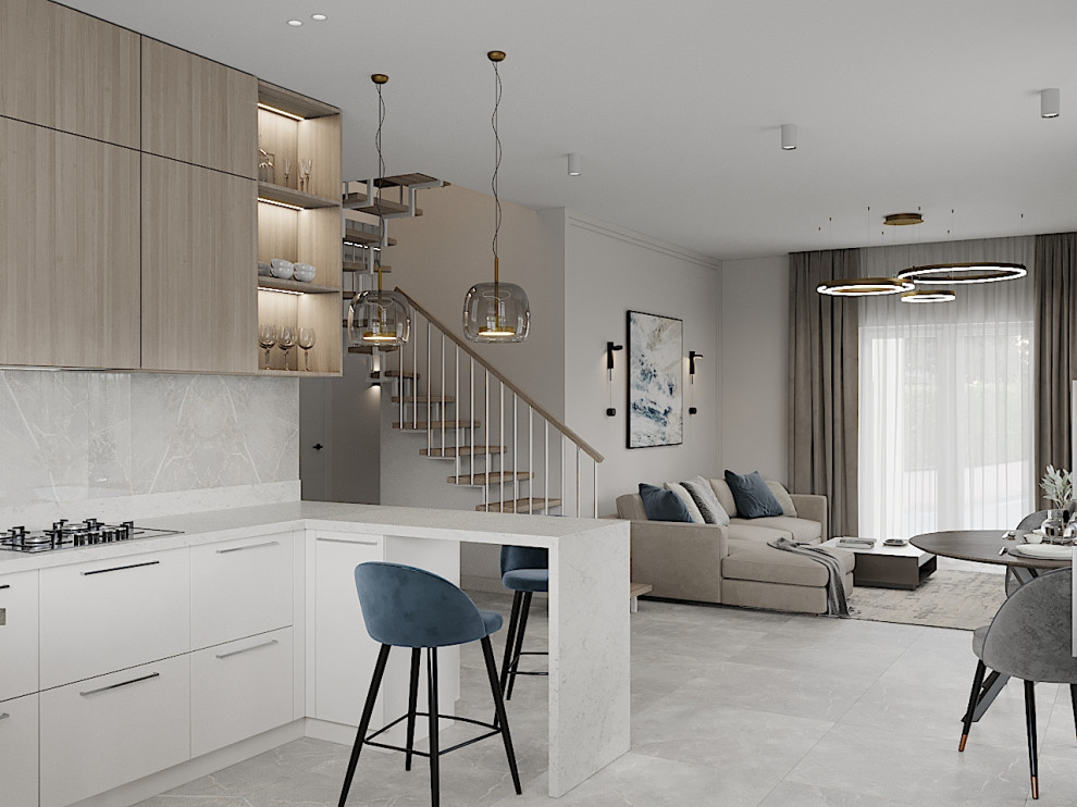 Блок-секция для двоих