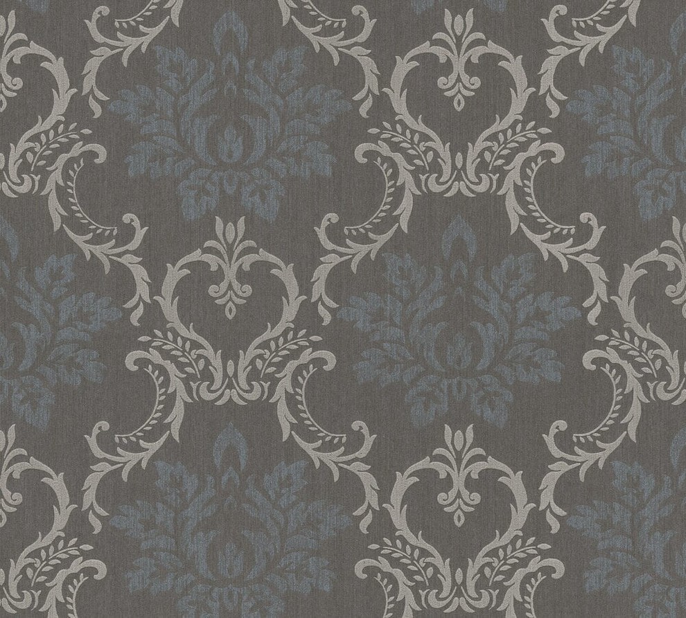 Haute Couture 2, Baroque Noble Textile Design Wallpaper - Contemporary ...