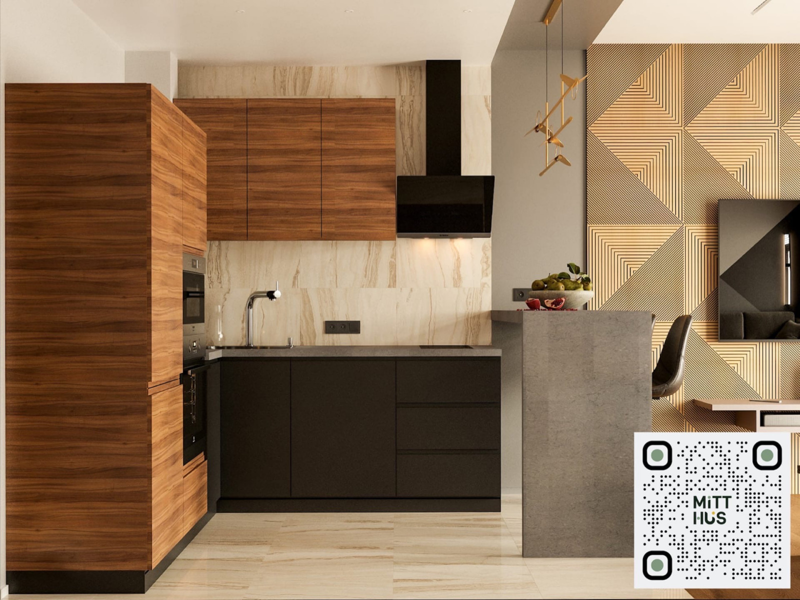 двухкомнатная квартира ЖК Образцовый квартал