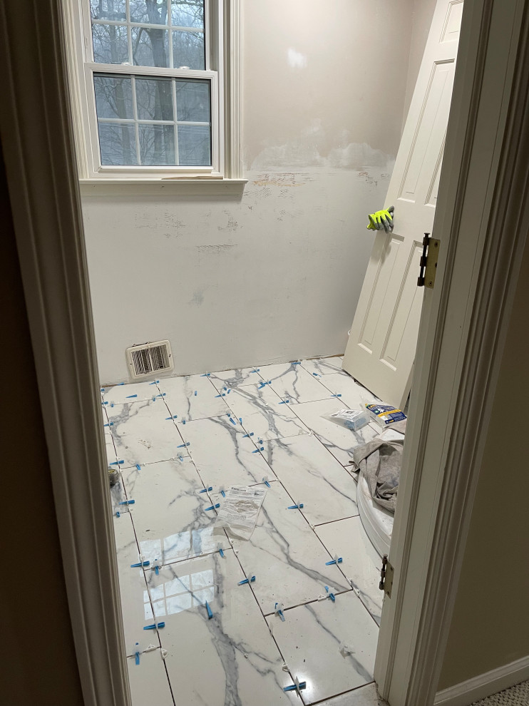 WEST HARTFORD GUEST BATHROOM REMODELING