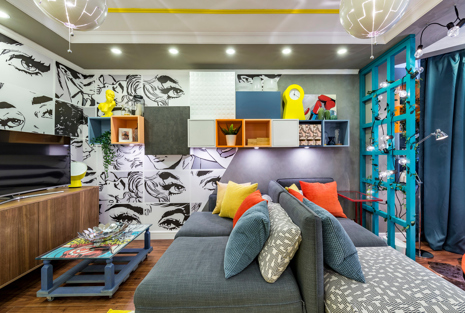 Комиксы в Бетоне