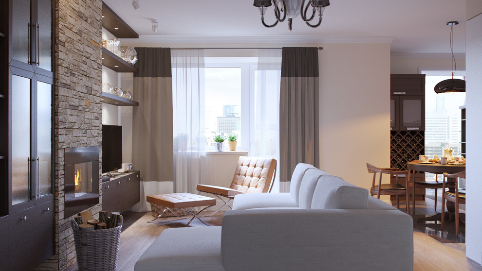 Уютная квартира для проживания трех поколений