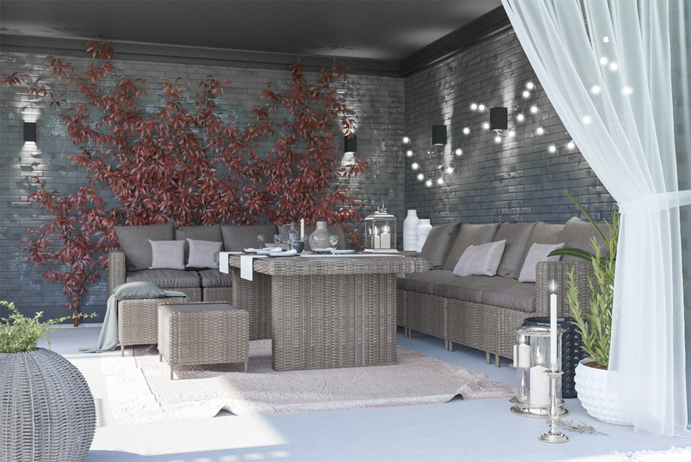 Дом цвета антрацит