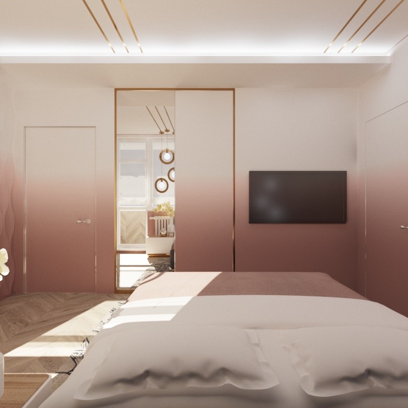 теплый градиент