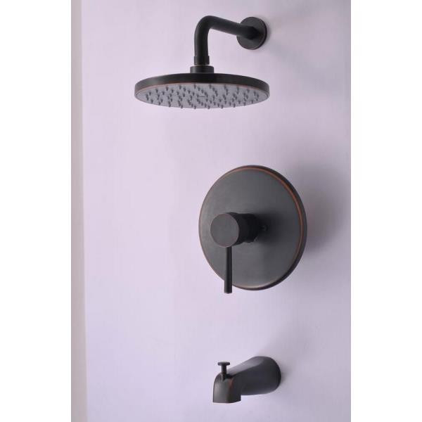 Hardware House 135474 11.63 Inch Single Handle Tub and Shower Mixer