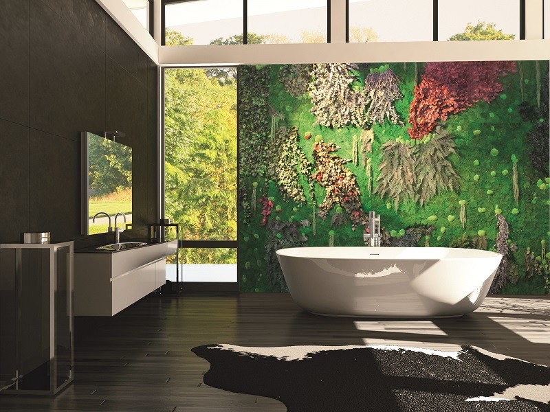 Ванная комната. Вилла на озере Комо