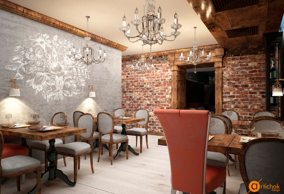 Красивый дизайн ресторана фото