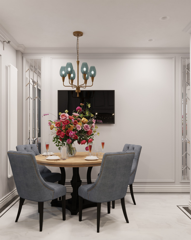 Дизайн проект квартиры в Москве в современном стиле