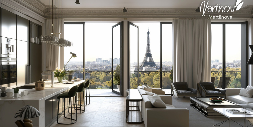 квартира в Париже